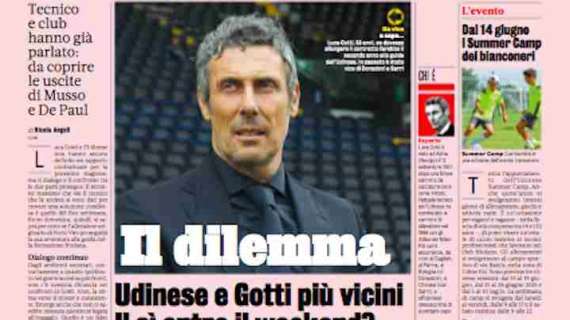 Gazzetta dello Sport: "Udinese e Gotti più vicini"