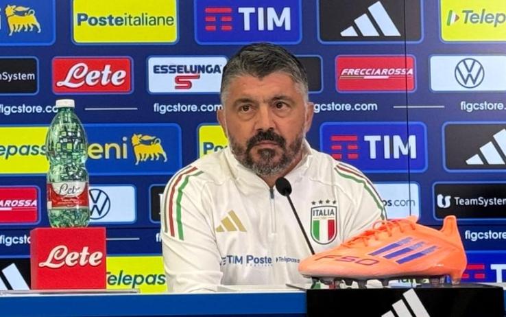 Italia-Israele a Udine, Gattuso in conferenza: "Viva la pace, ringrazio chi sarà allo stadio e rispetto chi starà fuori"