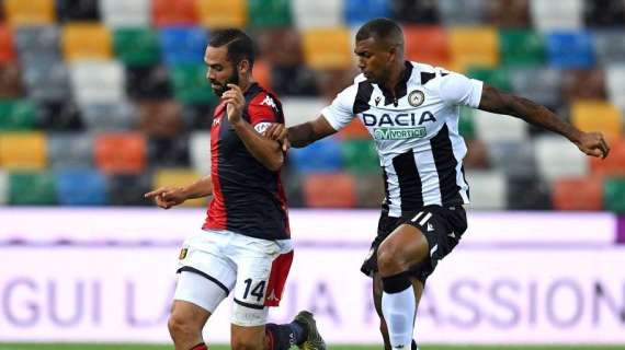 Udinese-Genoa 2-2, LE PAGELLE DEGLI AVVERSARI: Pandev cambia la partita