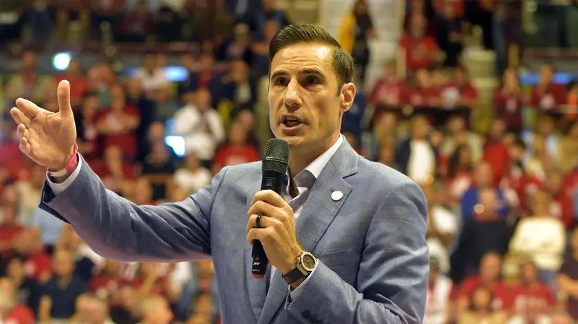 Pallacanestro Trieste, Matiasic incontra Abodi e l'ambasciatore a Roma