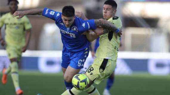 Empoli-Udinese 0-1, LE PAGELLE DEGLI AVVERSARI: i toscani si svegliano tardi. Perisan meglio nella ripresa