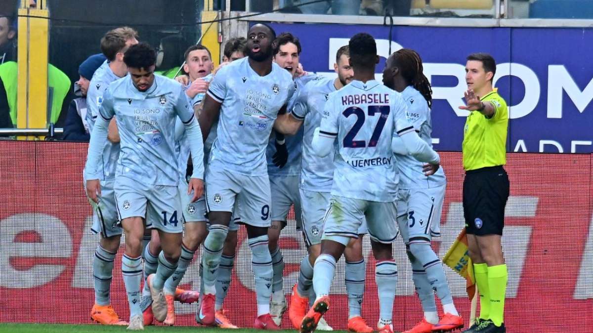 Udinese-Parma, i precedenti: bianconeri imbattuti da sei anni