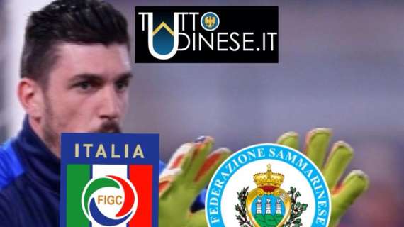 RELIVE Italia-San Marino 8-0: finisce con una goleada la prima da titolare di Scuffet