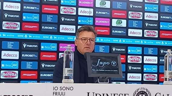 Udinese, Runjaic in conferenza: "Complimenti alla squadra. Europa? No"