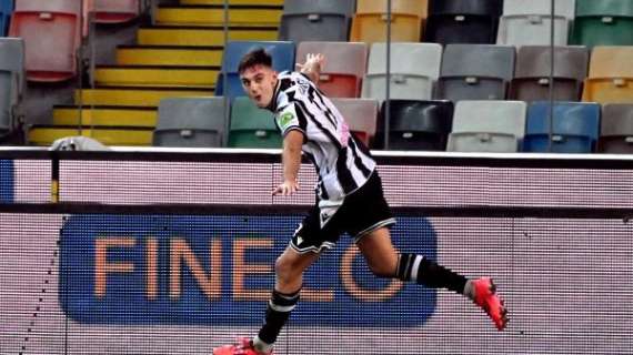 Udinese, Lucca a Dazn: "L'esultanza era ispirata a Di Natale"