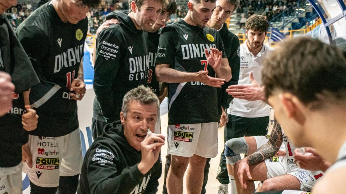 Dinamo Gorizia, coach Tomasi: "Mercoledì sarà sicuramente difficile, ma lavorando su alcuni dettagli possiamo competere per vincere”