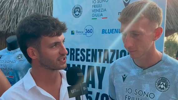 Udinese, Bertola: "Sono sicuro che raccoglieremo i frutti del lavoro fatto. Obiettivi? Mi piacerebbe segnare quanto l'anno scorso"