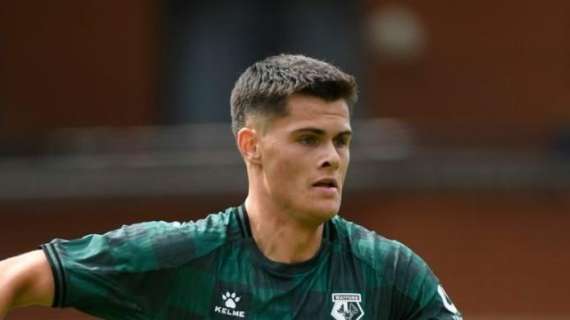 Watford, Kjerrumgaard: "Buon test, contento dei miei primi 45' con questa maglia"