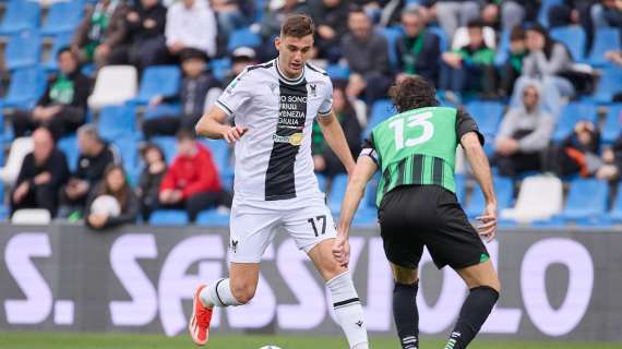 Sassuolo-Udinese 1-1, LE IMPRESSIONI A FINE PRIMO TEMPO: uno-due che ravviva il match