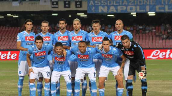 Allenamento mattutino per il Napoli