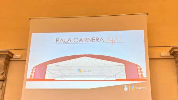 Presentato il progetto di rifacimento del Palasport Primo Carnera di Udine. Pedone: "Ecco come sarà il nuovo palazzetto"