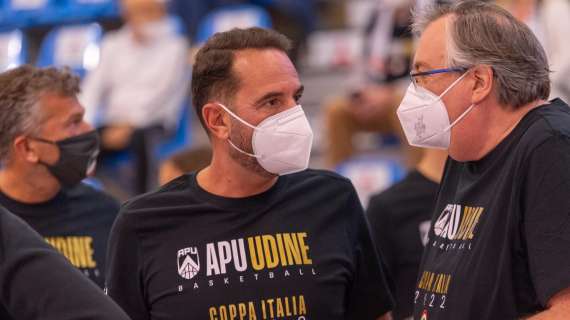 Apu Udine, Pedone: "Non dobbiamo dare nulla per scontato. Domani dobbiamo dare ancora di più"
