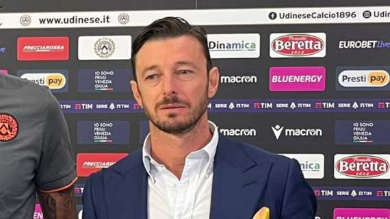 Udinese, Balzaretti: "Cioffi scelto perché già conosce l'ambiente"