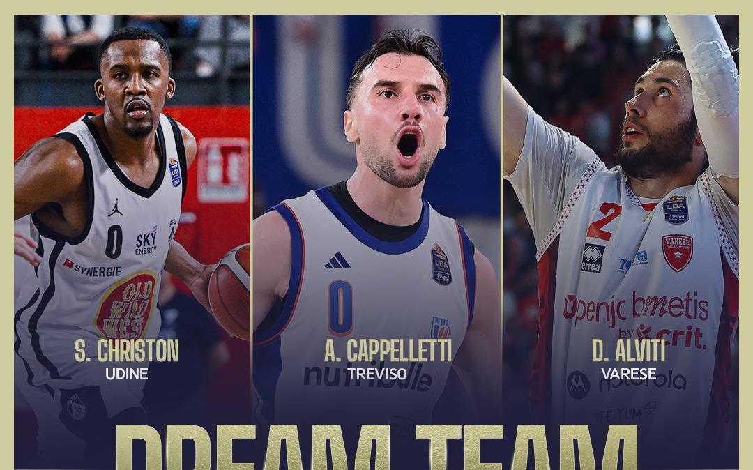 APU Udine, Christon nel Dream Team della ventottesima giornata
