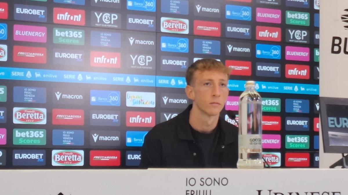 Udinese, Bertola in conferenza: "Contento di aver dato il mio contributo"