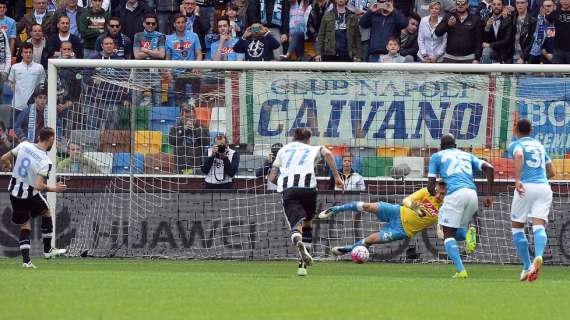 Verso Udinese Napoli: la scorsa stagione valse la salvezza per i bianconeri