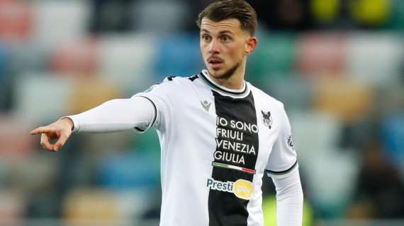 Samardzic: "Sono molto contento qui a Udine, l'ho sempre detto"