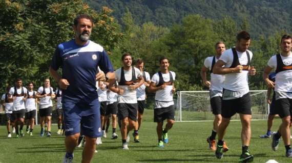 Udinese in campo questa mattina per preparare la trasferta di Palermo