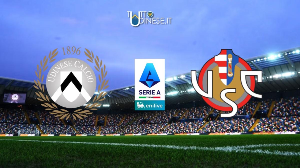 DIRETTA Serie A Udinese-Cremonese 0-0: calcio d’inizio alle 20.45