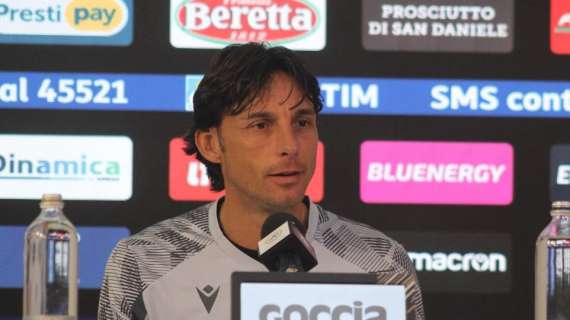 Udinese, Cioffi: "Sappiamo bene in che situazione siamo. Pereyra non ci sarà"
