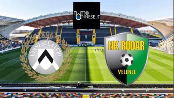 RELIVE Udinese-Rudar Velenje 6-0: risultato tennistico al Friuli!
