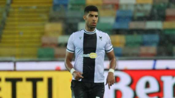 Udinese, slitta il rientro di Masina: sarà out almeno 2 settimane