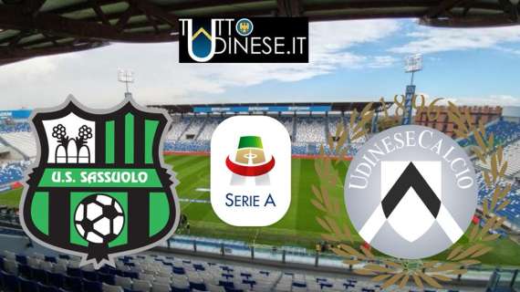 RELIVE Serie A Sassuolo-Udinese 0-0: finisce in parità al Mapei. 4 punti in due partite per Nicola