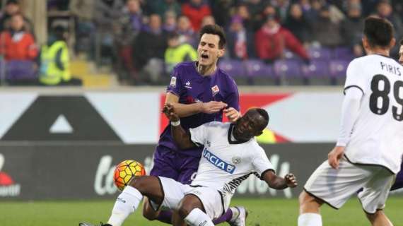 Fiorentina - Udinese 3-0  LE PAGELLE dei bianconeri:  risultato pesante ma eccessivo