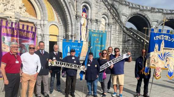 L’Udinese a Lourdes? “È nato tutto per caso”, la testimonianza dei tifosi bianconeri in pellegrinaggio