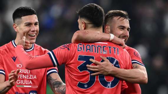Udinese, Giannetti a TV12: "Dedico il gol alla mia famiglia e alla gente di Udine"