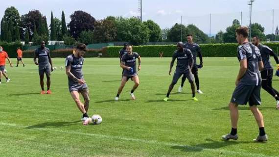 Per i bianconeri lavoro mattutino al Bruseschi