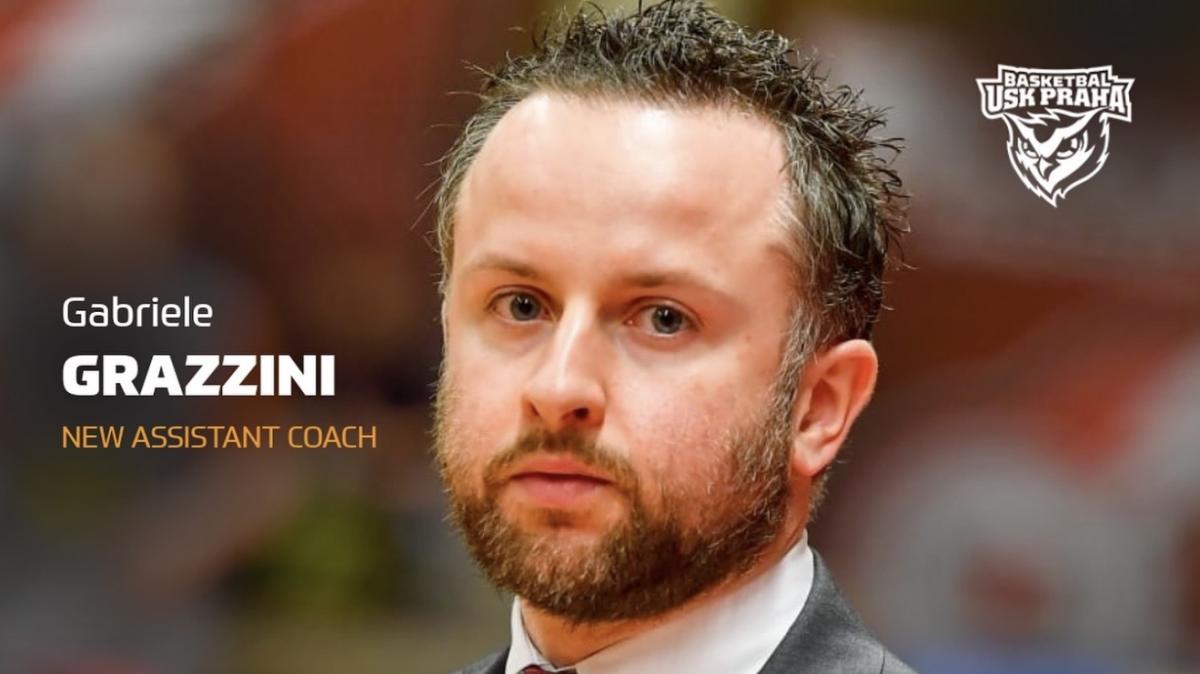 L'ex APU Udine Gabriele Grazzini pronto per una nuova esperienza a Praga