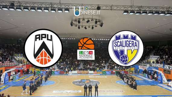 DIRETTA Serie A2 Apu Udine-Scaligera Verona 86-70: RISULTATO FINALE