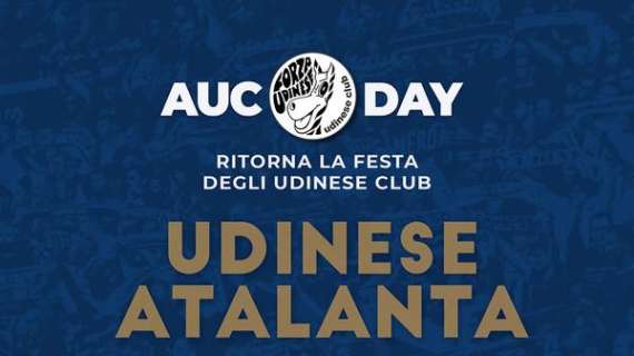 Udinese-Atalanta, ritorna l'AUC Day: Distinti e Curva Sud ad un 1€