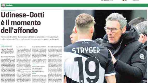 Messaggero Veneto: "Udinese-Gotti, è il momento dell'affondo"