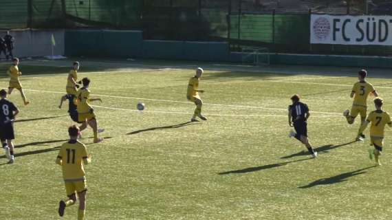 Under 16, Sudtirol-Udinese 0-3: gli highlights del match