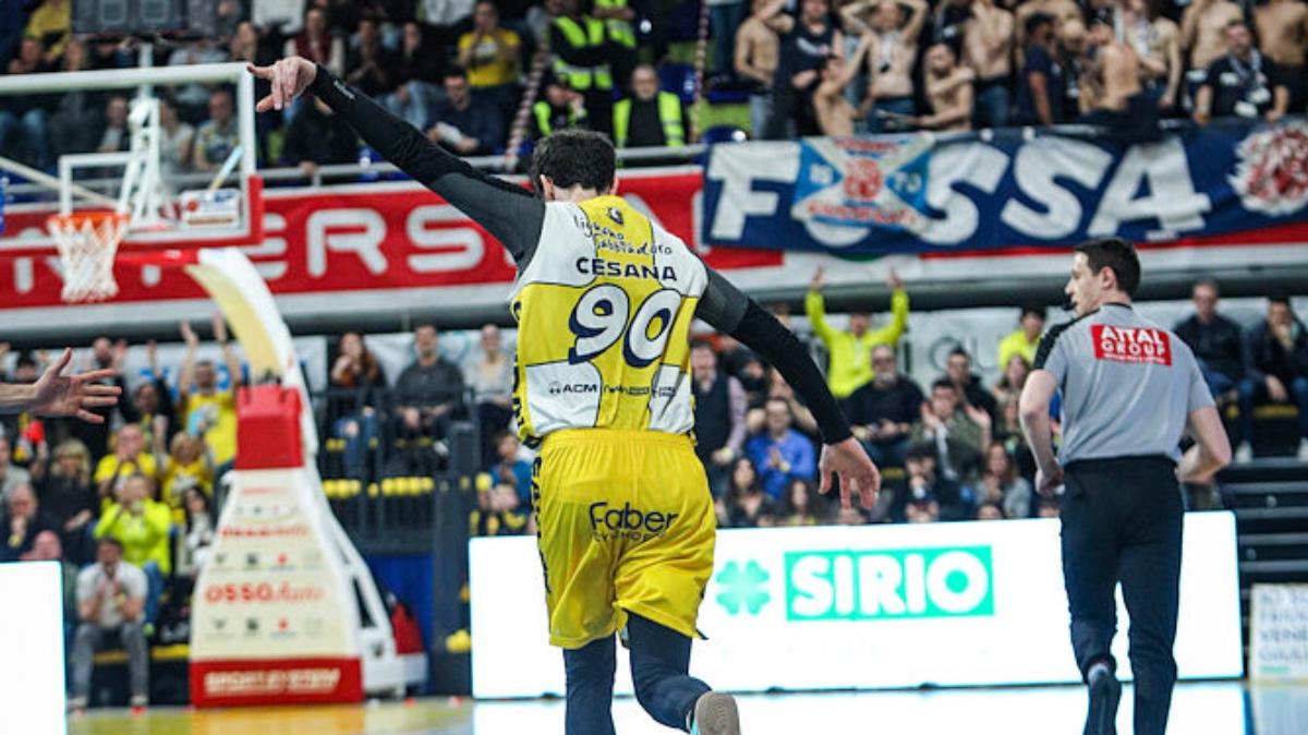 UEB Cividale-Estra Pistoia 92-48, LE PAGELLE: Cesana ancora protagonista