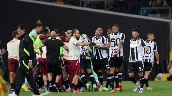 Udinese-Roma 4-0, LE PAGELLE: bianconeri superlativi, una prestazione da sogno
