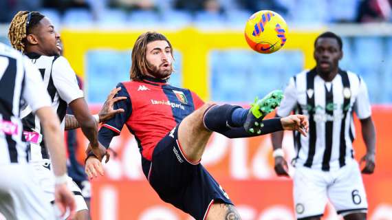 Genoa-Udinese 0-0, il tabellino del match