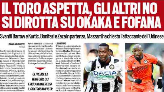 Tuttosport rilancia l'interessamento del Toro per Okaka e Fofana