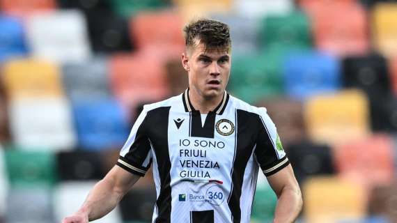 Udinese, si ferma Bijol: lieve affaticamento muscolare per lo sloveno