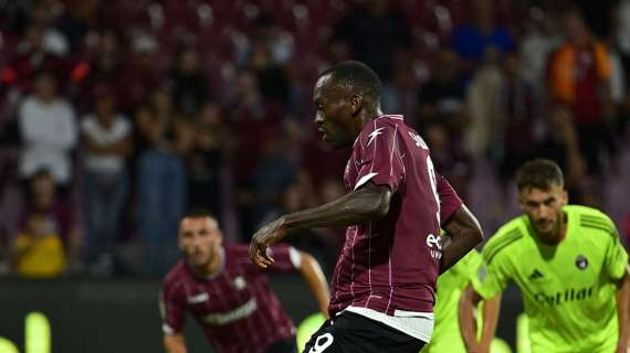 Salernitana, Simy a Tv12: "La prestazione è stata buona, Udinese squadra con qualità importanti"