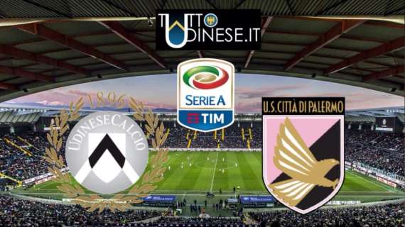 RELIVE Serie A  Udinese- Palermo 4- 1: dominio bianconero al Friuli! Il tridente d'attacco e Jankto stendono i rosanero!