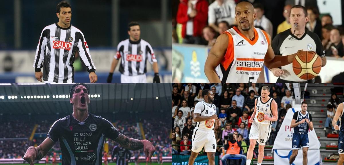 Udine vince in Serie A nel basket e nel calcio nello stesso weekend: non succedeva dal 2008