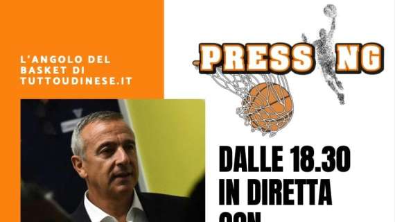 Pressing - In diretta con noi coach Lino Lardo!