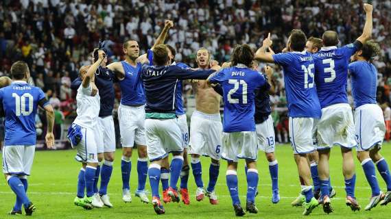 Italia-Gemania, nel 2012 l'ultima vittoria degli Azzurri: due gli ex Udinese in campo