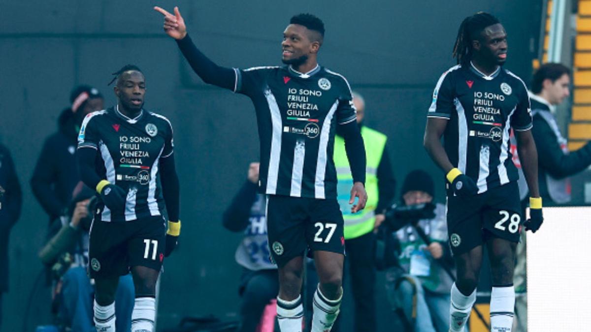 Udinese, un turno di squalifica per Kabasele: salta il Cagliari