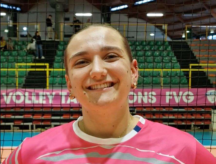 CDA Volley Talmassons, Feruglio: "Siamo molto cariche, sarà sempre un crescendo"