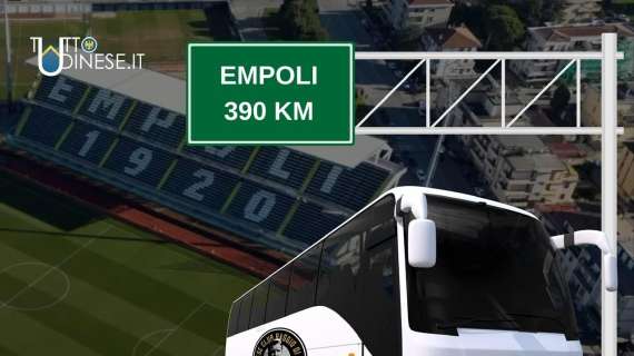 Empoli-Udinese, vieni in trasferta con noi! 