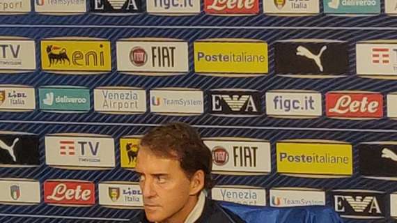 italia, Mancini: "La Bosnia non ha nulla da perdere, giocheranno per vincere. Vogliamo continuare la striscia positiva"